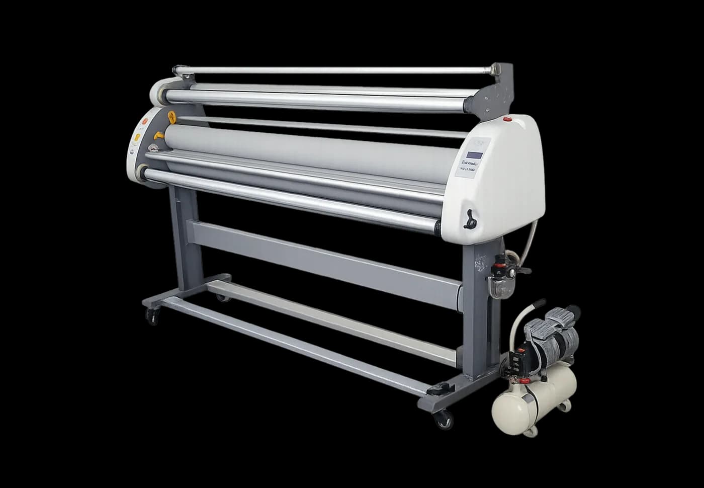 Automatic hot and cold lamination machine at SIJO INFOTECH